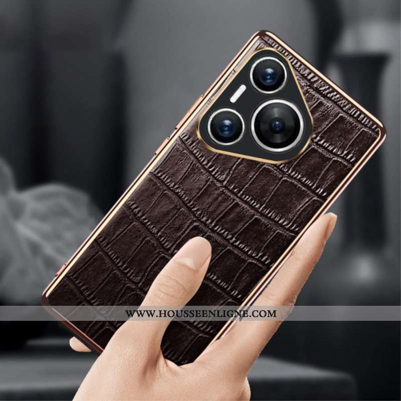 Coque Huawei Pura 70 Pro Style Crocodile