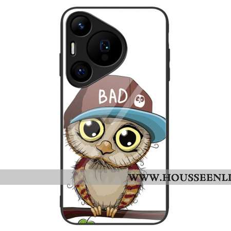 Coque Huawei Pura 70 Pro Verre Trempé Bad Hibou