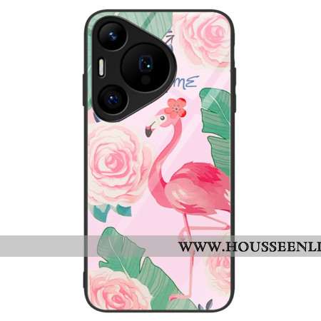 Coque Huawei Pura 70 Pro Verre Trempé Oiseau