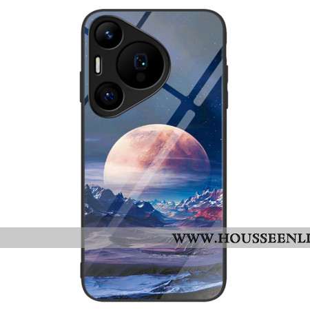 Coque Huawei Pura 70 Pro Verre Trempé Planète Blanche