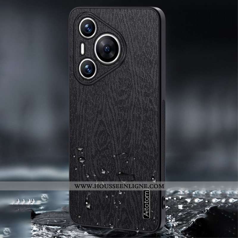 Coque Huawei Pura 70 Texture Cuir