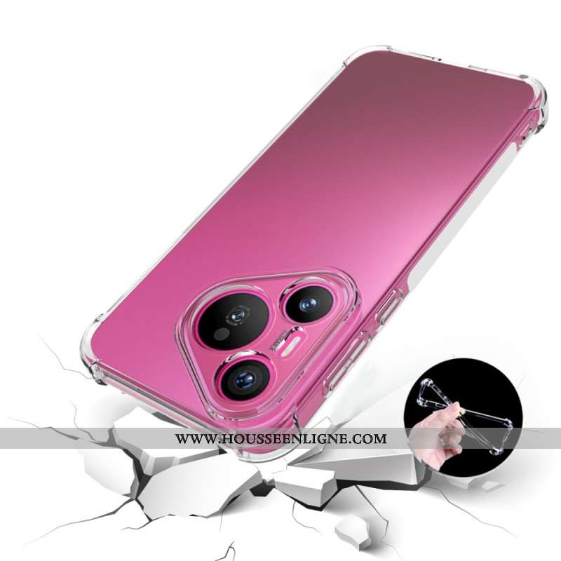 Coque Huawei Pura 70 Transparente Coins Renforcés