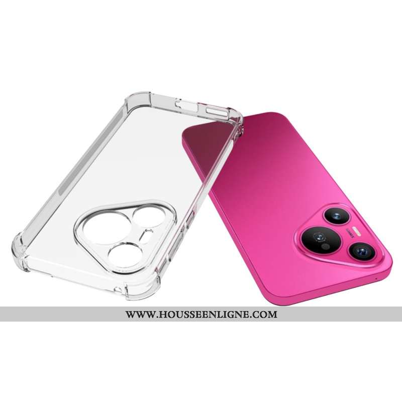 Coque Huawei Pura 70 Transparente Coins Renforcés