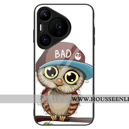 Coque Huawei Pura 70 Verre Trempé Bad hibou