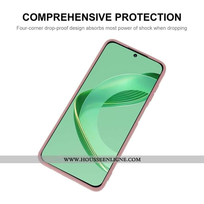 Coque Huawei ova silicone liquide