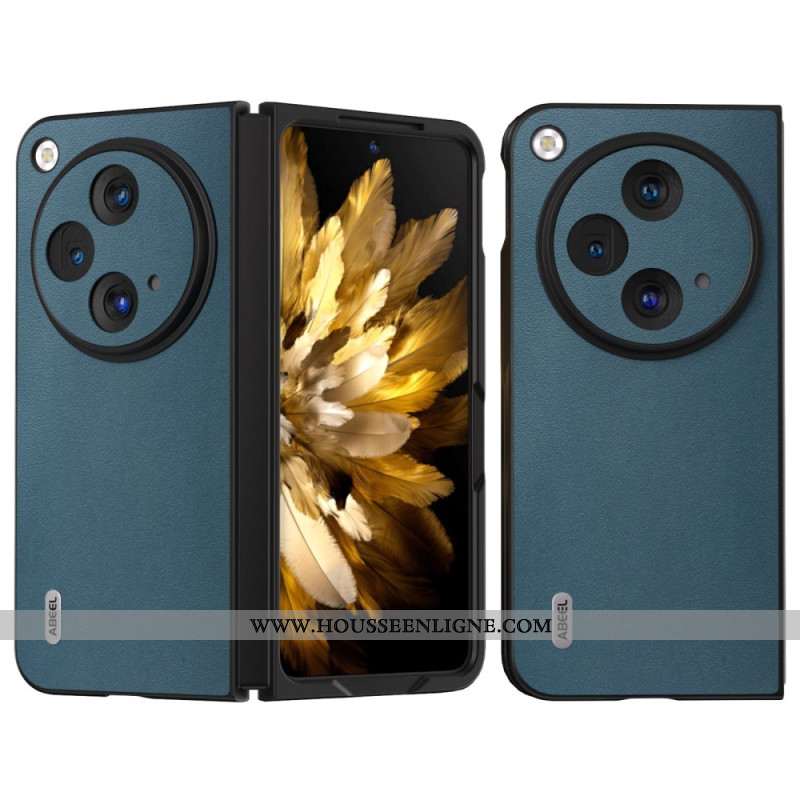 Coque OnePlus Open Cuir Neutre ABEEL