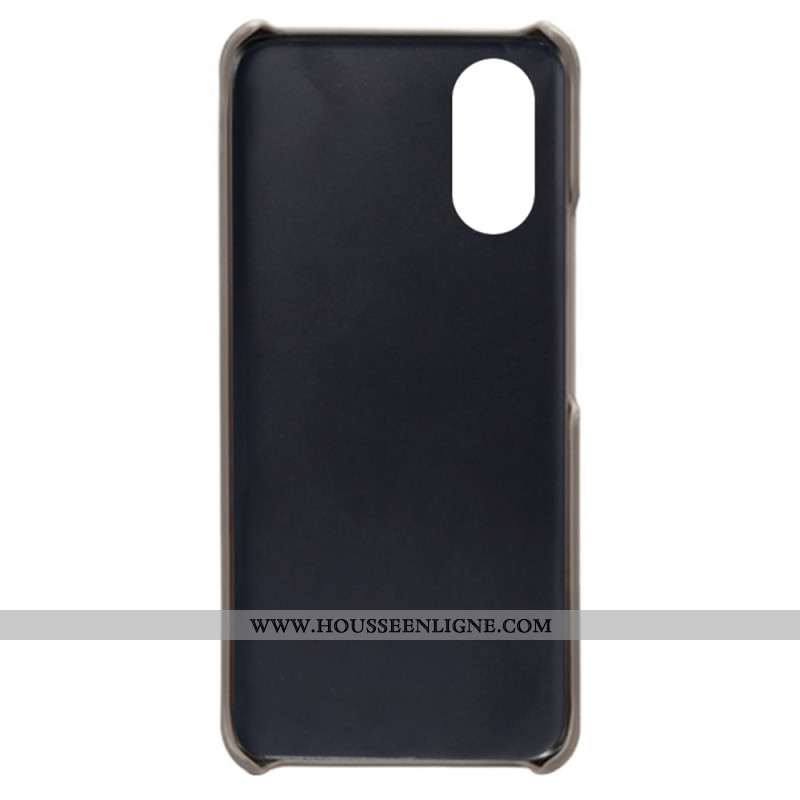 Coque Oppo A98 5G Effet Cuir Porte-Cartes