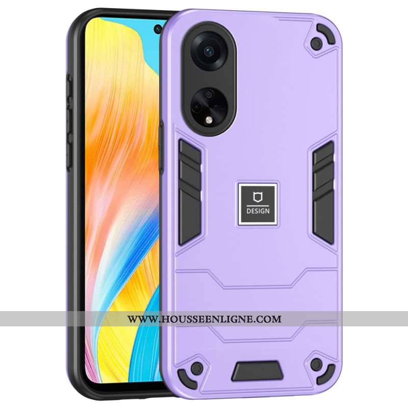 Coque Oppo A98 5G Hybride Effet Métal