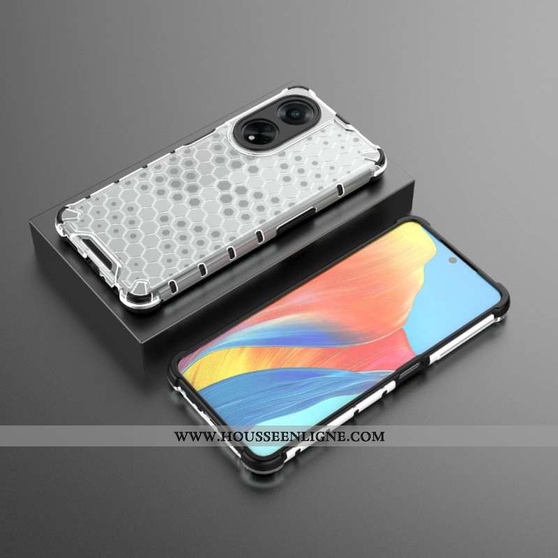 Coque Oppo A98 5G Nid d'Abeille