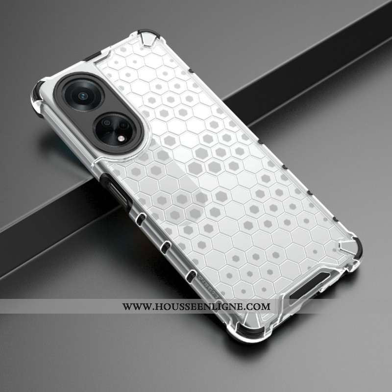 Coque Oppo A98 5G Nid d'Abeille