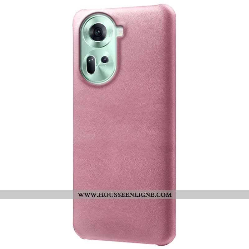 Coque Oppo Reno 11 5G Effet Cuir