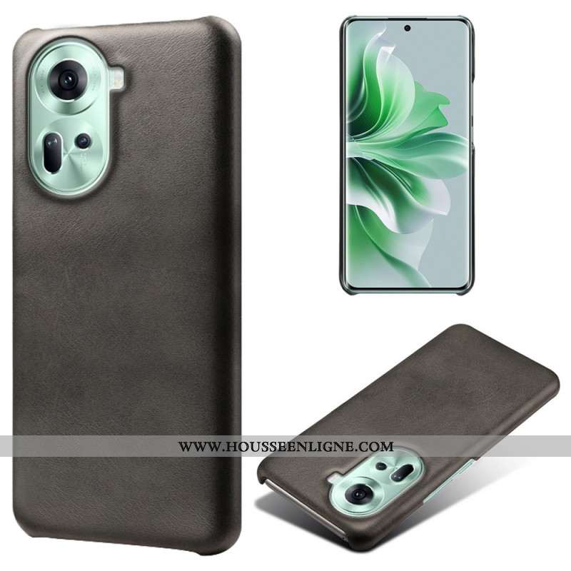 Coque Oppo Reno 11 5G Effet Cuir