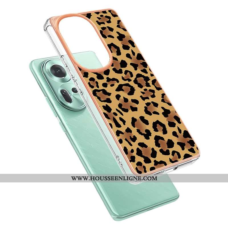 Coque Oppo Reno 11 5G Imprimé Léopard