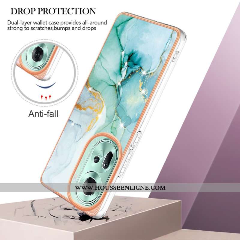 Coque Oppo Reno 11 5G Motif Marbre