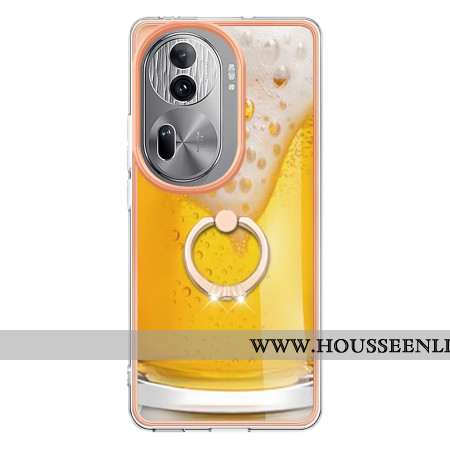 Coque Oppo Reno 11 Pro 5G Anneau-Support Bière