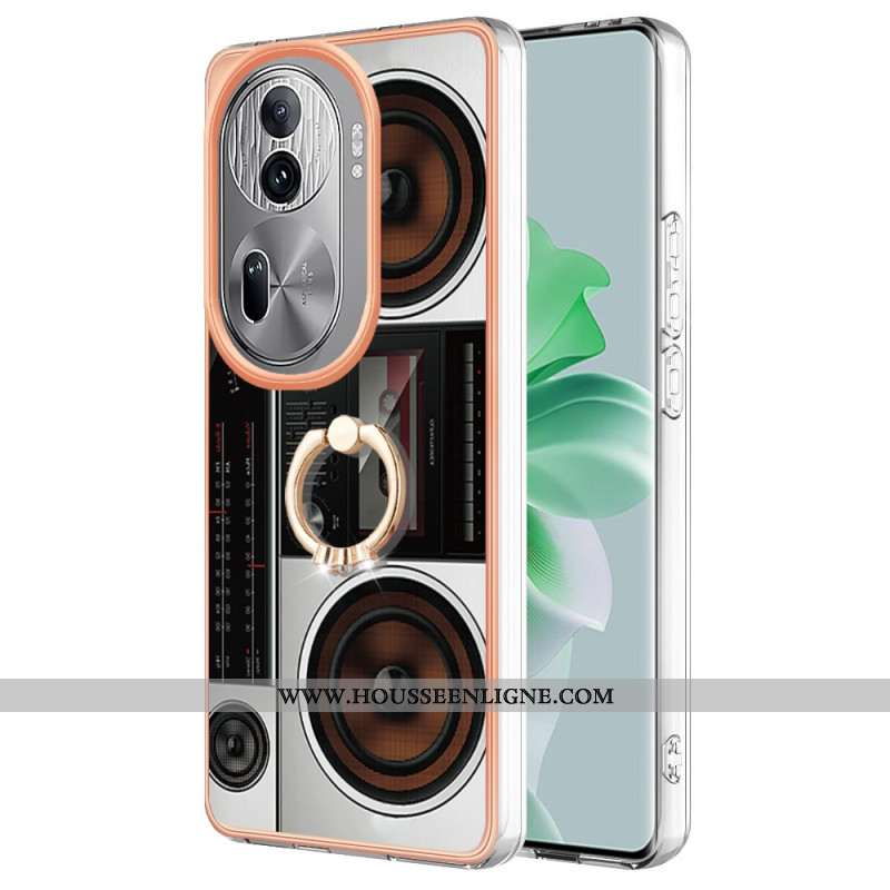 Coque Oppo Reno 11 Pro 5G Anneau-Support Radio