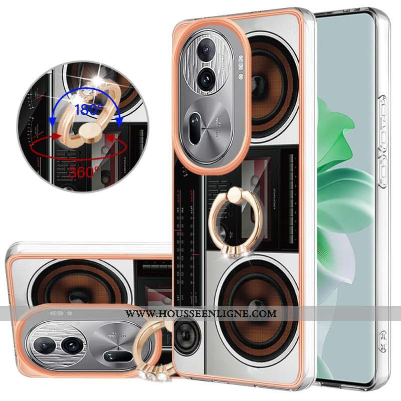 Coque Oppo Reno 11 Pro 5G Anneau-Support Radio