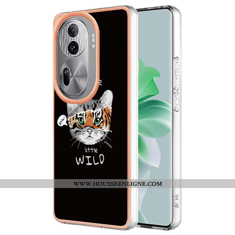 Coque Oppo Reno 11 Pro 5G Chat et Tigre