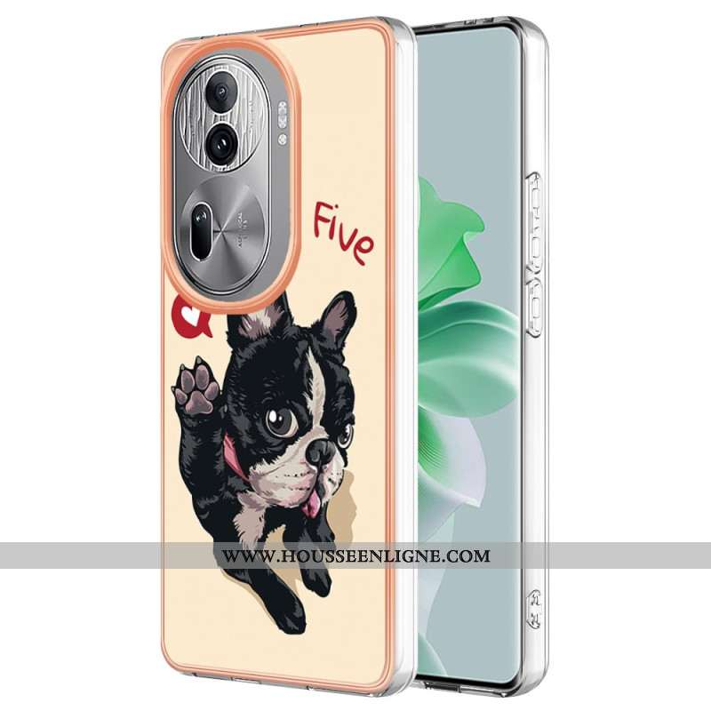 Coque Oppo Reno 11 Pro 5G Chien Give Me Five