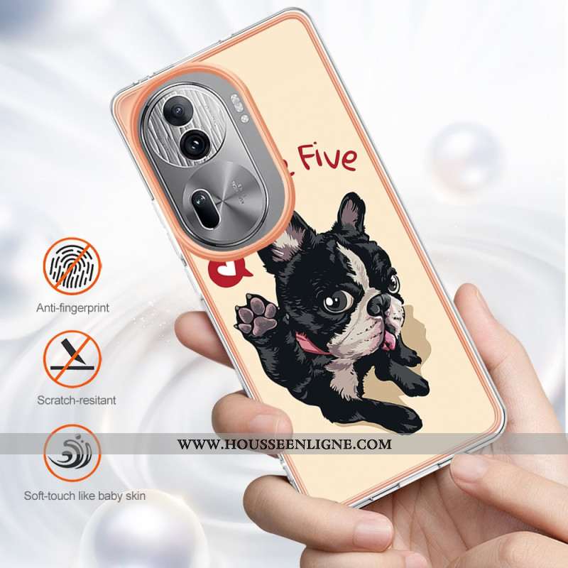 Coque Oppo Reno 11 Pro 5G Chien Give Me Five