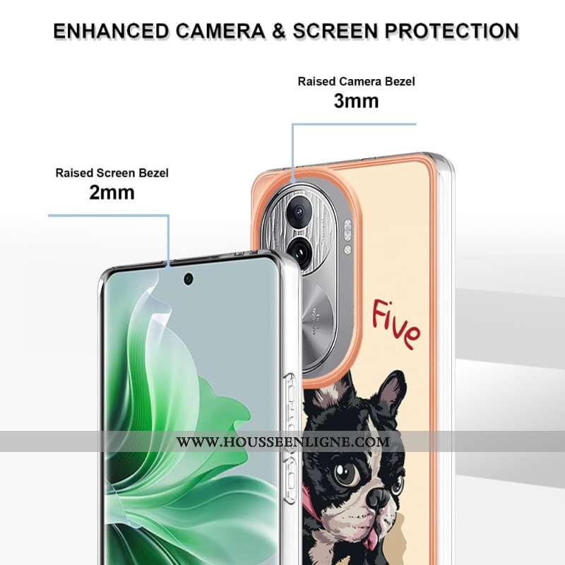 Coque Oppo Reno 11 Pro 5G Chien Give Me Five