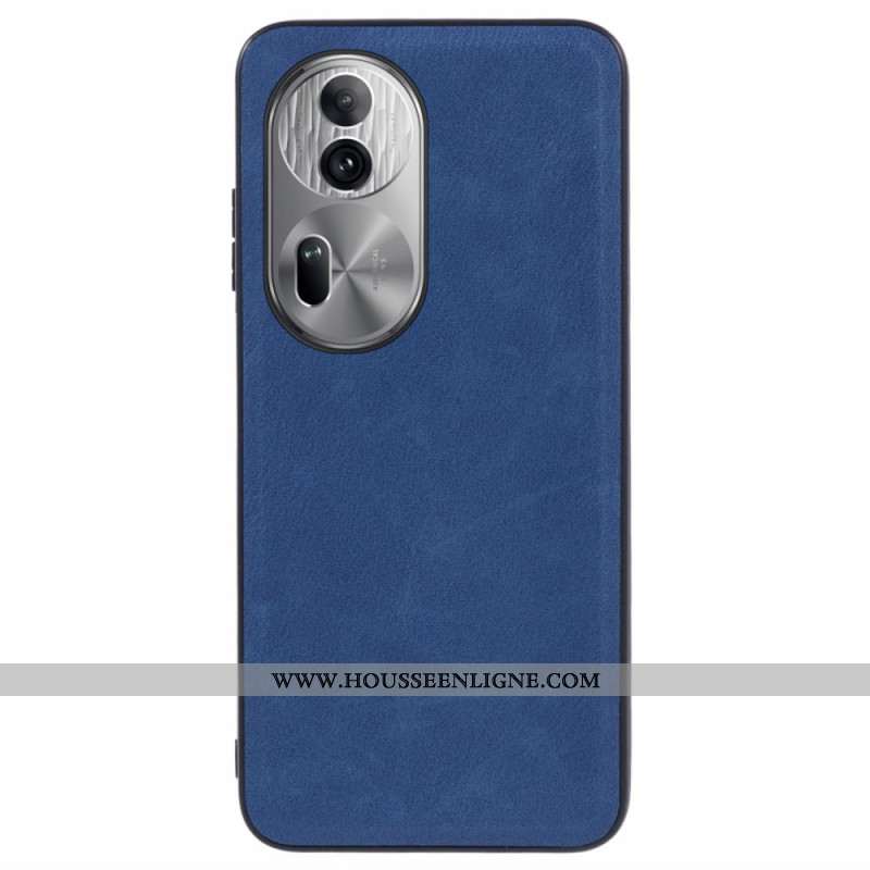 Coque Oppo Reno 11 Pro 5G Effet Cuir Rétro