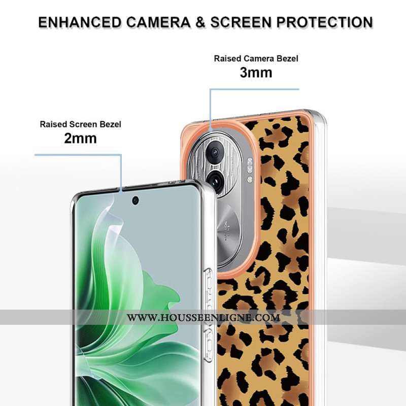 Coque Oppo Reno 11 Pro 5G Motif Léopard