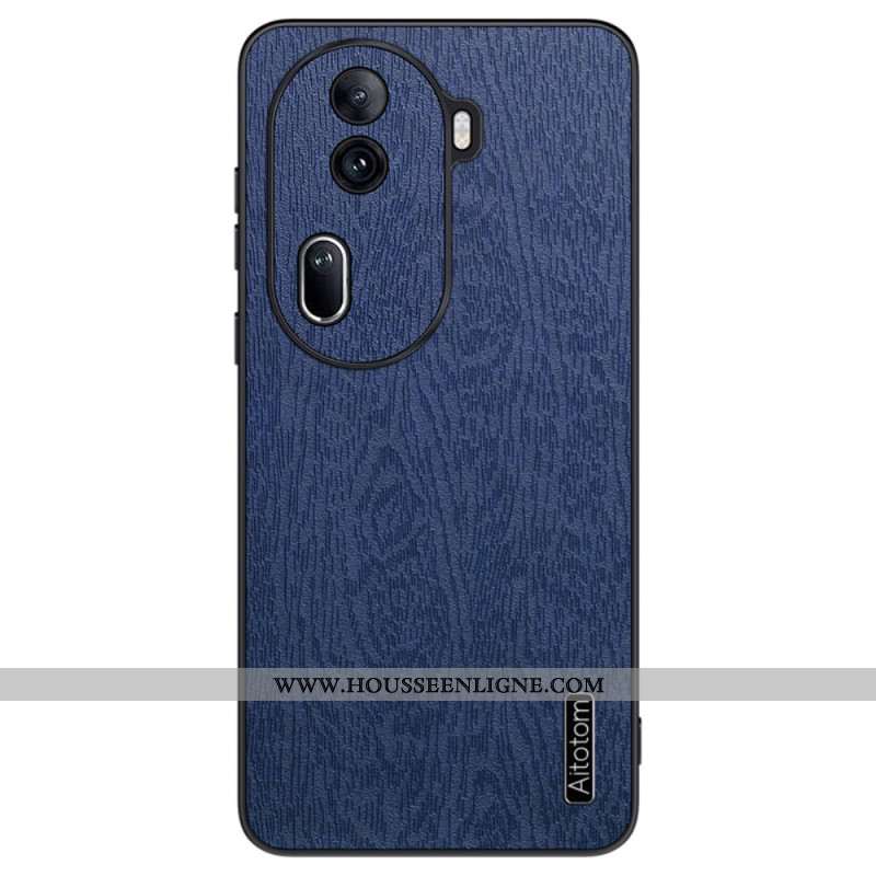 Coque Oppo Reno 11 Pro 5G Simili Cuir Effet Bois