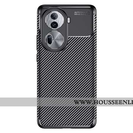 Coque Oppo Reno 11 Pro 5G Texture Fibre Carbone