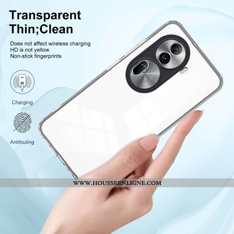 Coque Oppo Reno 11 Pro 5G Transparente Rebord Coloré