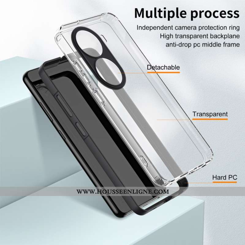 Coque Oppo Reno 11 Pro 5G Transparente Rebord Coloré