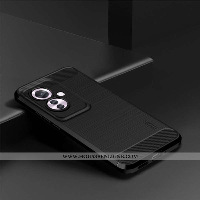 Coque Oppo Reno 11F 5G Fibre Carbone Brossée