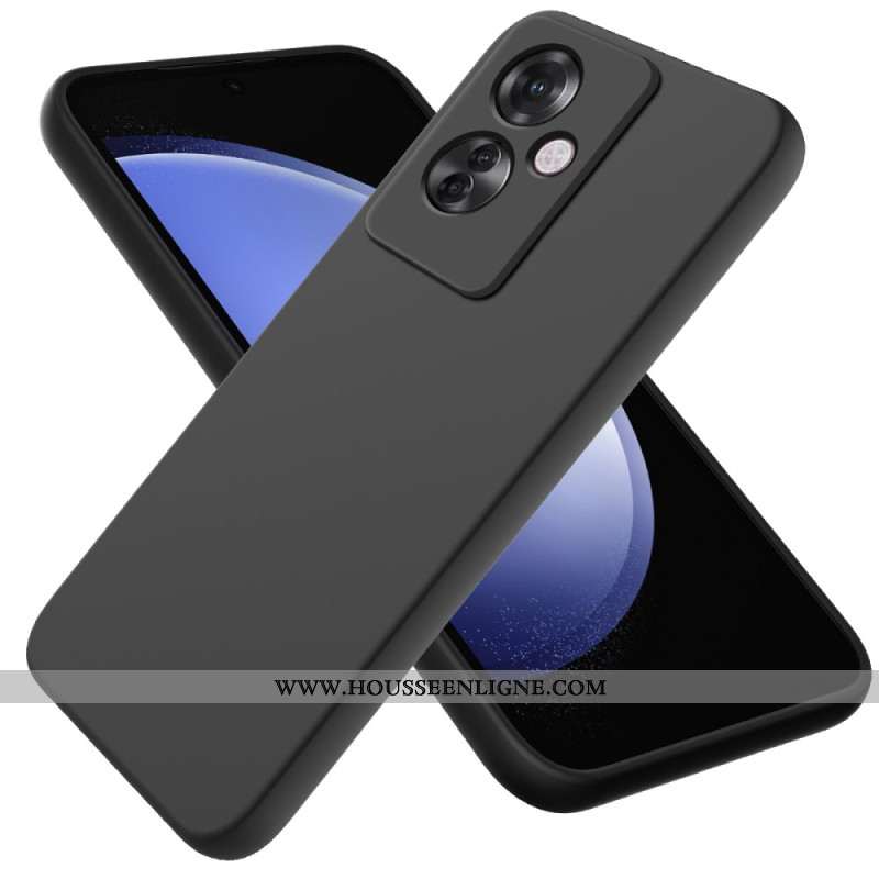 Coque Oppo Reno 11F 5G Silicone Liquide à Lanière