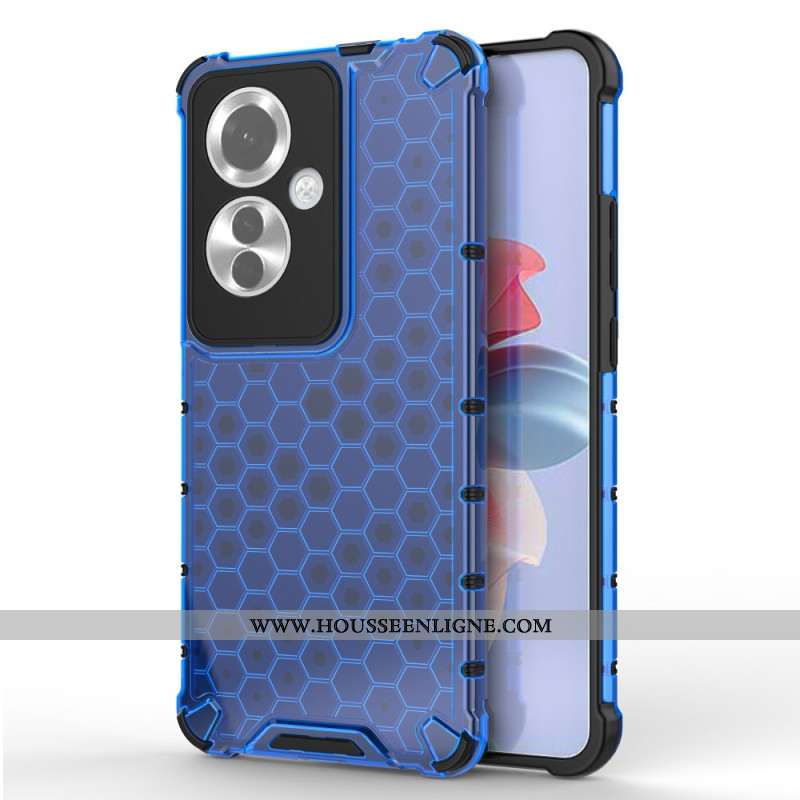 Coque Oppo Reno 11F Nid d'Abeille