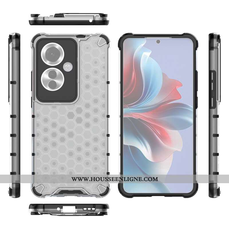 Coque Oppo Reno 11F Nid d'Abeille