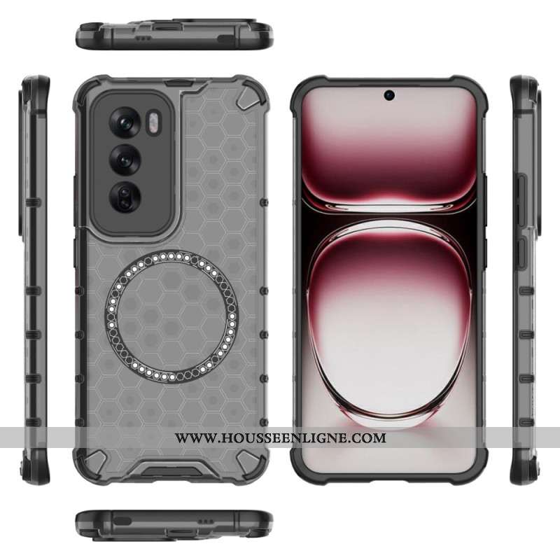 Coque Oppo Reno 12 5G Magnétique Nid d'Abeille