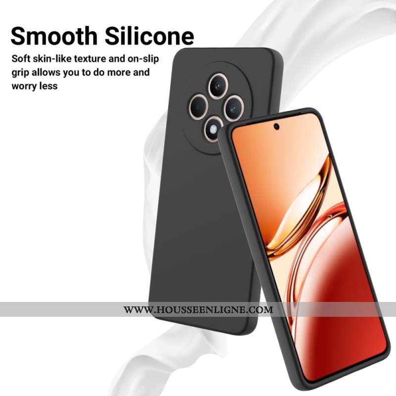 Coque Oppo Reno 12 F 5G Silicone Liquide à Lanière