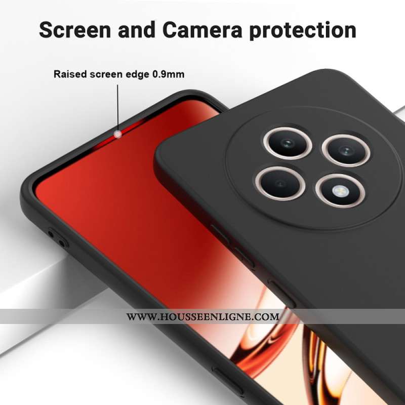 Coque Oppo Reno 12 F 5G Silicone Liquide à Lanière