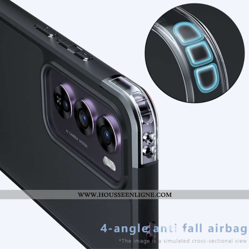 Coque Oppo Reno 12 Pro 5G Givrée Noire