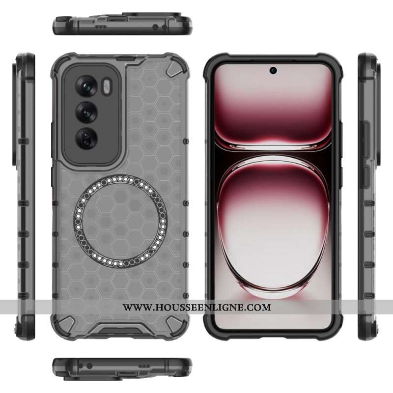 Coque Oppo Reno 12 Pro 5G Magnétique Nid d'Abeille