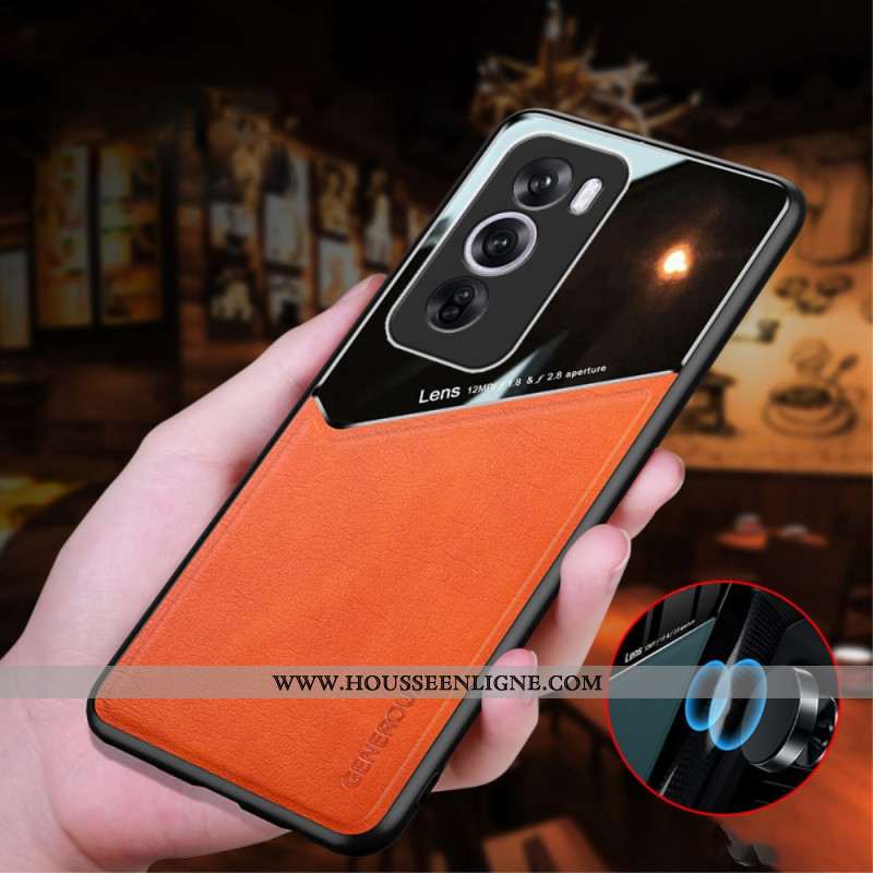 Coque Oppo Reno 12 Pro 5G Texture Cuir