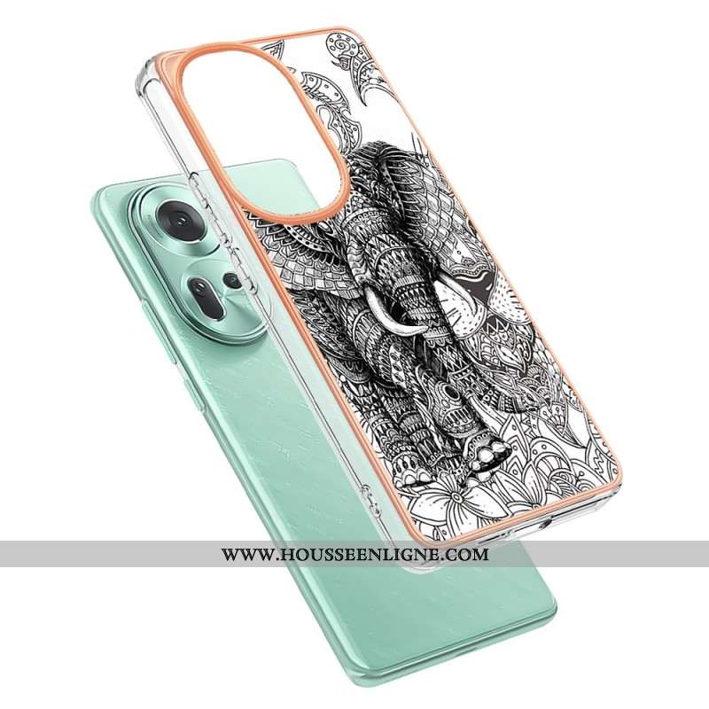 Coque Oppo Reno11 5G Éléphant Totem