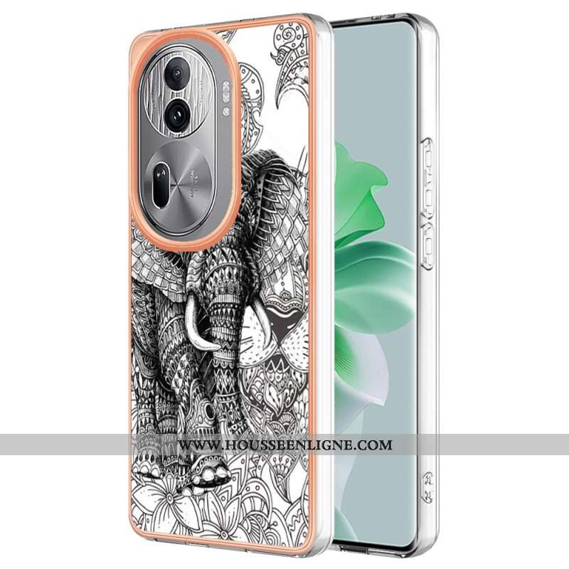 Coque Oppo Reno11 Pro 5G Éléphant Totem