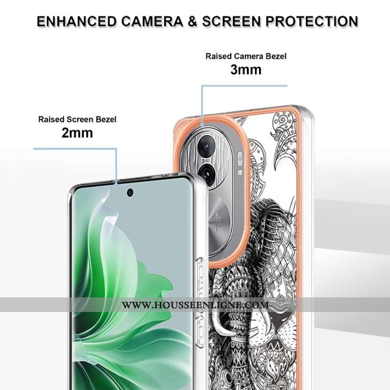 Coque Oppo Reno11 Pro 5G Éléphant Totem