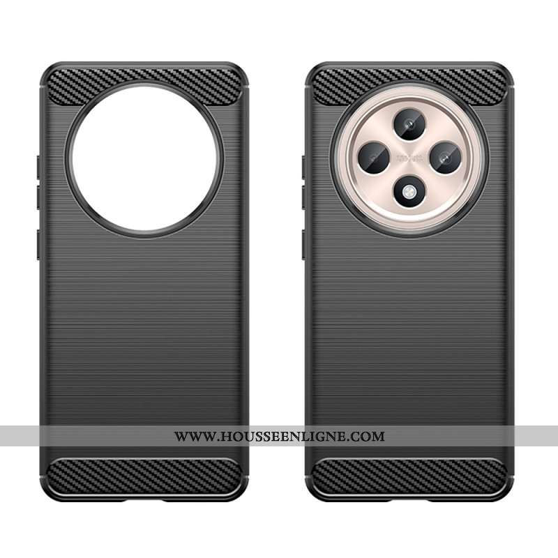 Coque Oppo Reno12 F 5G Fibre Carbone Brossée