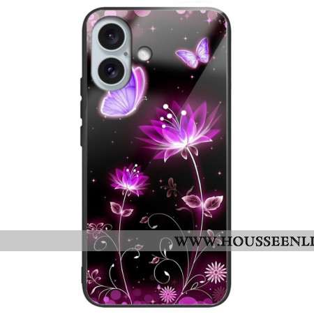 Coque Phone 16 Plus Lotus Fluorescent