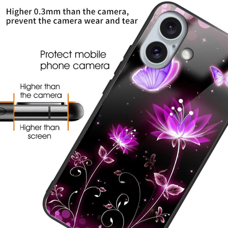 Coque Phone 16 Plus Lotus Fluorescent