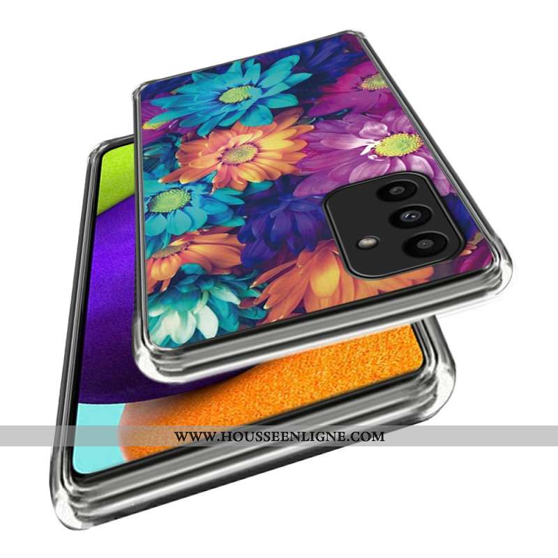 Coque Samsung Galaxy A15 4G / A15 Chrysanthèmes