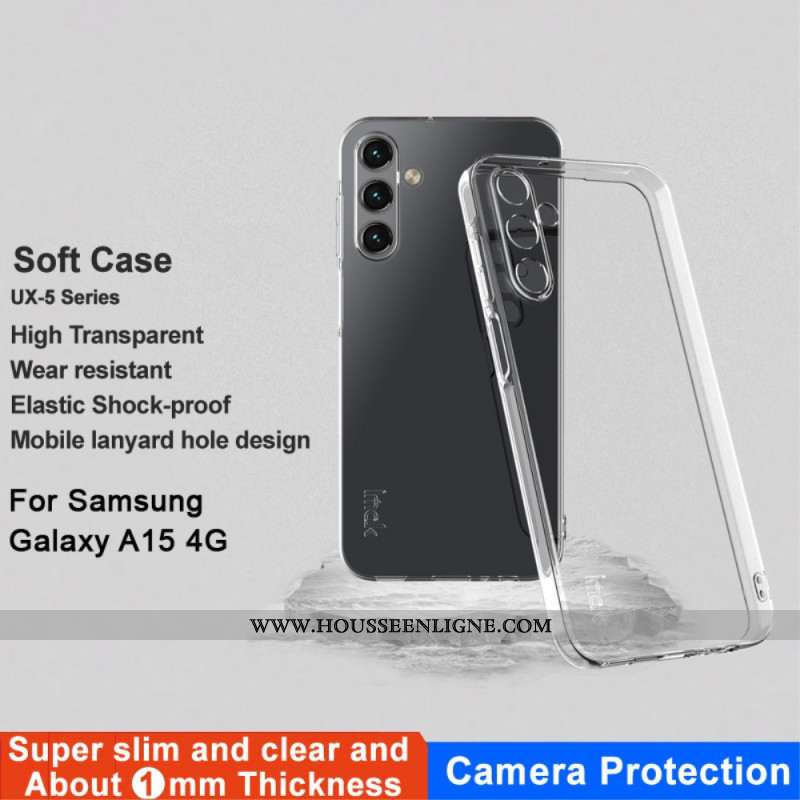 Coque Samsung Galaxy A15 5G / A15 4G UX-5 Transparente IMAK