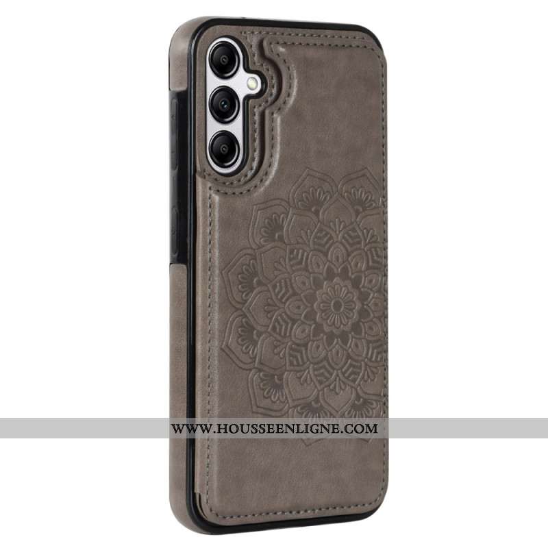 Coque Samsung Galaxy A15 5G / A15 Porte-Cartes Motif Mandala